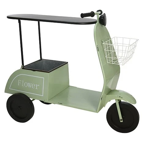 Idooka Green Metal Scooter Side Table - Image 7