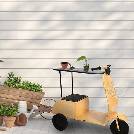 Idooka Green Metal Scooter Side Table - Image 2