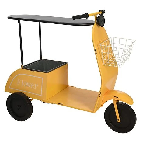 Idooka Green Metal Scooter Side Table - Image 8