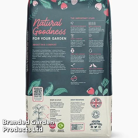 RocketGro Seed & Cutting Compost With Added John Innes - Image 2