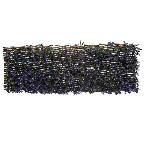 Expandable Artificial Hedge Trellis - Purple Lavender - Image 5