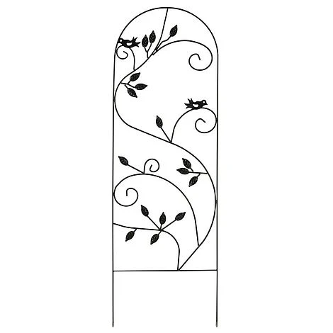 Garden Gear 1.2M Metal Plant Support - Leaves - Image 4