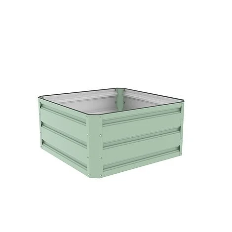 Metal Raised Garden Bed - Light Green - Image 4