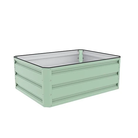 Metal Raised Garden Bed - Light Green - Image 5