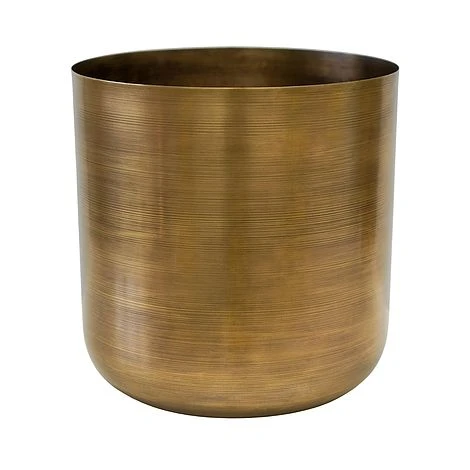 Indoor Chelsea Brass Planter H28Cm D28Cm