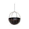 Indoor Kensington Copper Hanging Planter H34Cm D30Cm