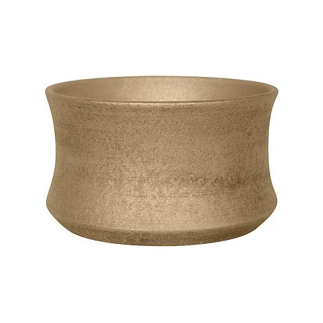 Luxe Bowl White Gold H14CM D24CM