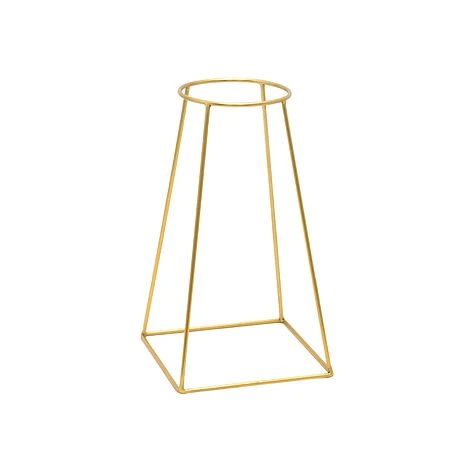 Minimo Plant Stand In Gold H60Cm D26cm - Image 2